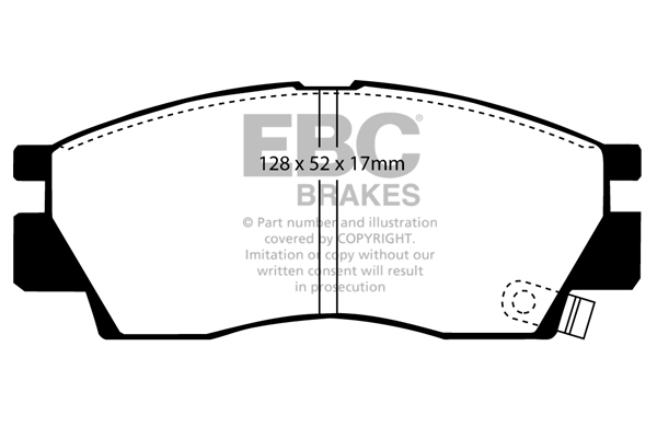 EBC Brakes Remblokset DP679