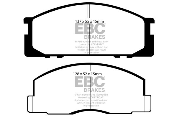 EBC Brakes Remblokset DP743