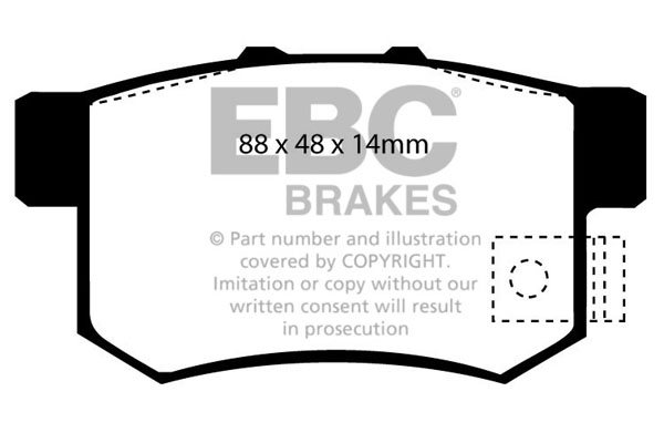 EBC Brakes Remblokset DP2781/2