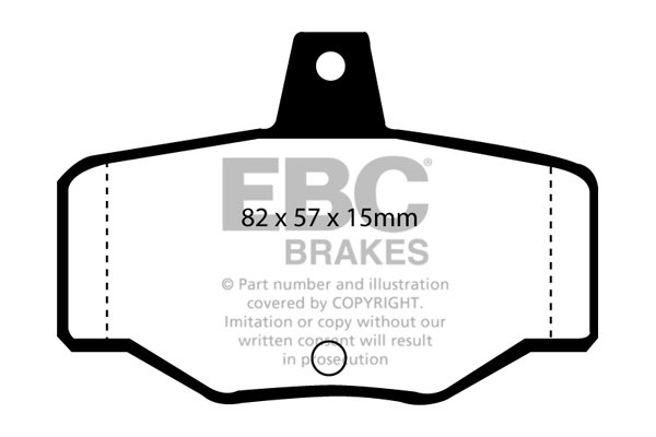 EBC Brakes Remblokset DP4834R