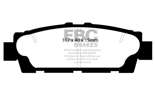 EBC Brakes Remblokset DP875