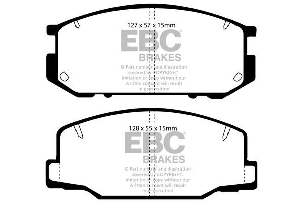 EBC Brakes Remblokset DP877