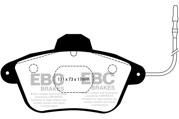 EBC Brakes Remblokset DP882