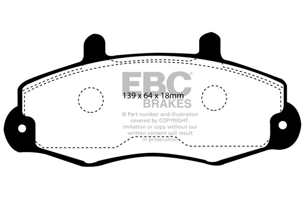 EBC Brakes Remblokset DP918