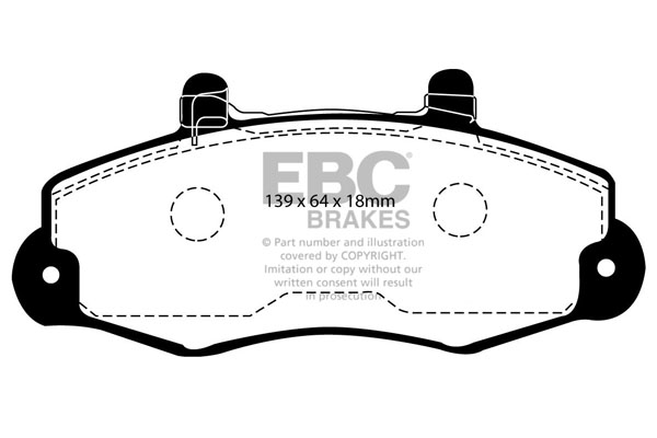 EBC Brakes Remblokset DP918/2