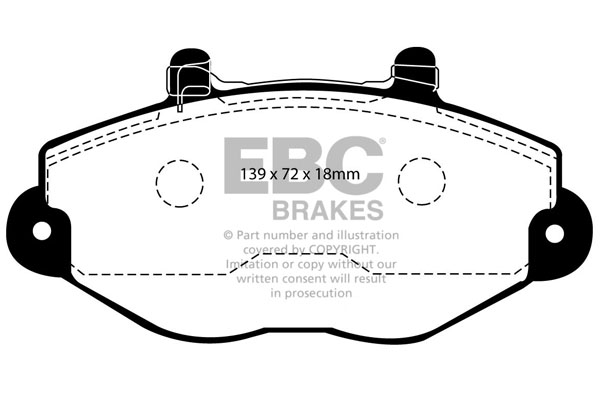 EBC Brakes Remblokset DP920/2