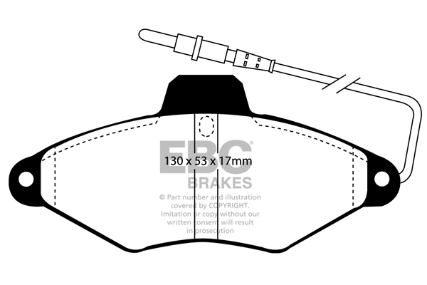 EBC Brakes Remblokset DP942