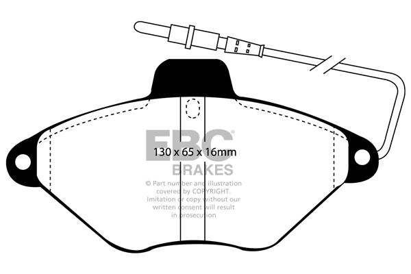 EBC Brakes Remblokset DP943