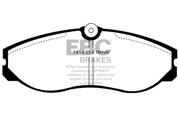 EBC Brakes Remblokset DP6947