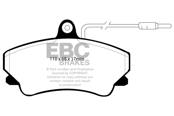 EBC Brakes Remblokset DP952