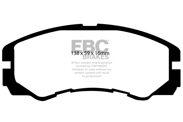 EBC Brakes Remblokset DP6973