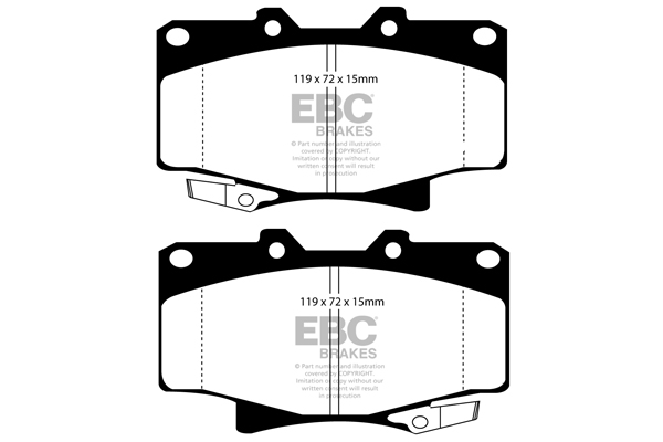 EBC Brakes Remblokset DP5992NDX