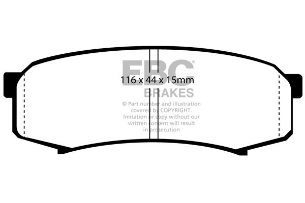 EBC Brakes Remblokset DP4993R