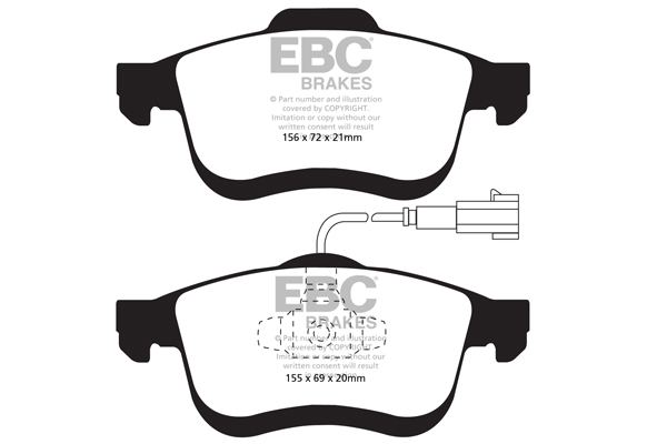 EBC Brakes Remblokset DP22010/2