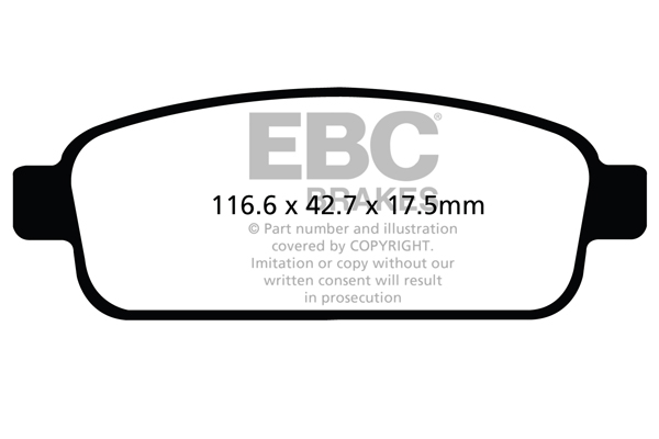 EBC Brakes Remblokset DP42066R