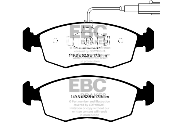 EBC Brakes Remblokset DP22141