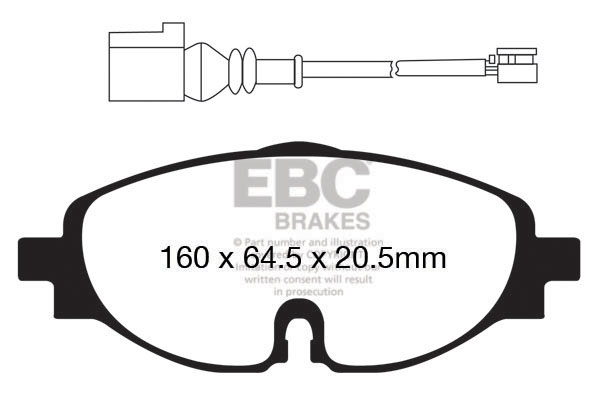 EBC Brakes Remblokset DP22150