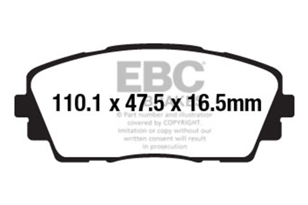 EBC Brakes Remblokset DPX2163