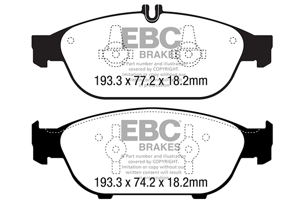 EBC Brakes Remblokset DP42169R