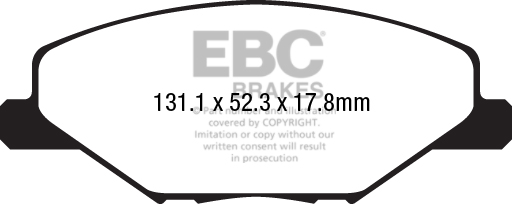 EBC Brakes Remblokset DP42211R