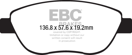 EBC Brakes Remblokset DP22212