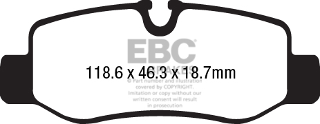 EBC Brakes Remblokset DPX2224