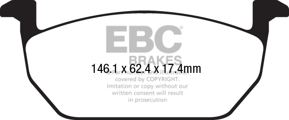 EBC Brakes Remblokset DP42225R