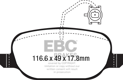 EBC Brakes Remblokset DP22236