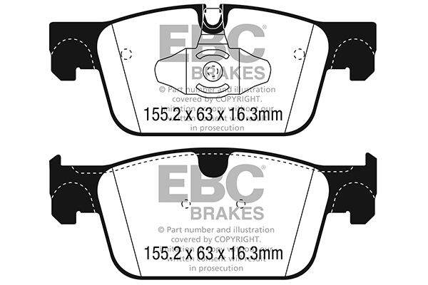 EBC Brakes Remblokset DP22305