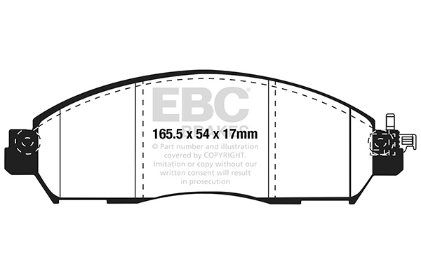 EBC Brakes Remblokset DPX2310