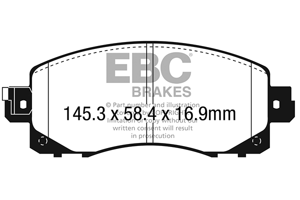 EBC Brakes Remblokset DP42330R