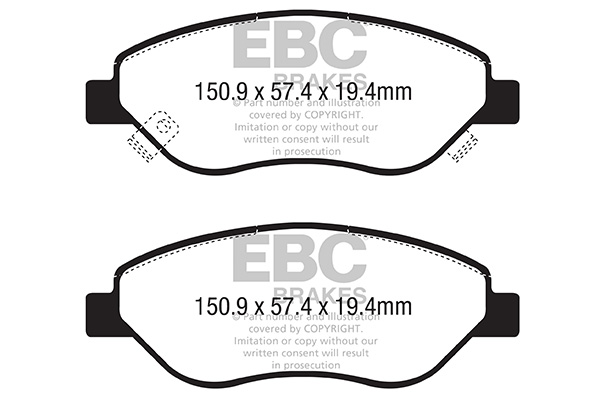 EBC Brakes Remblokset DPX2332