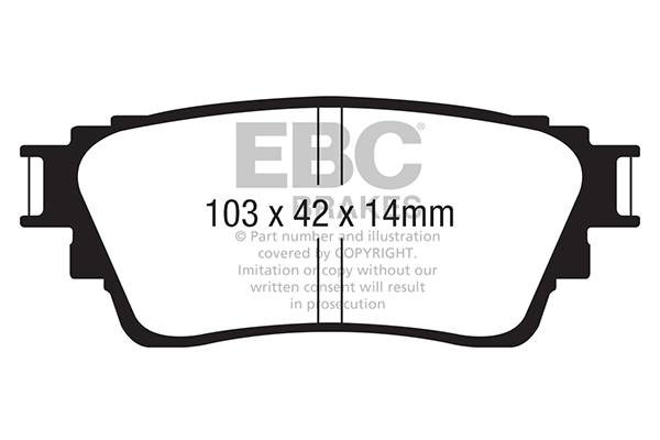 EBC Brakes Remblokset DPX2376