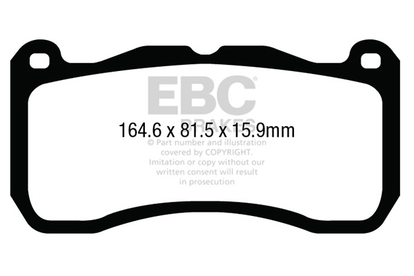 EBC Brakes Remblokset DP43013R