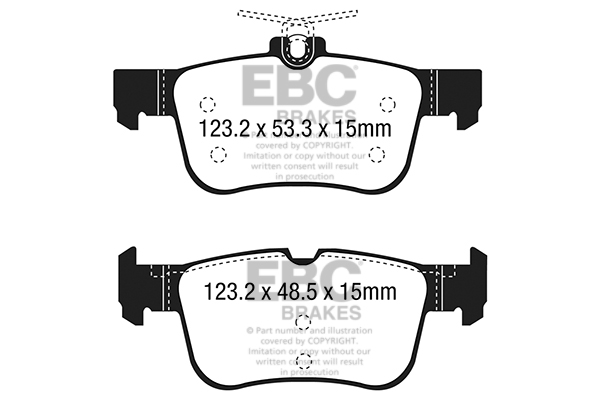 EBC Brakes Remblokset DPX3047