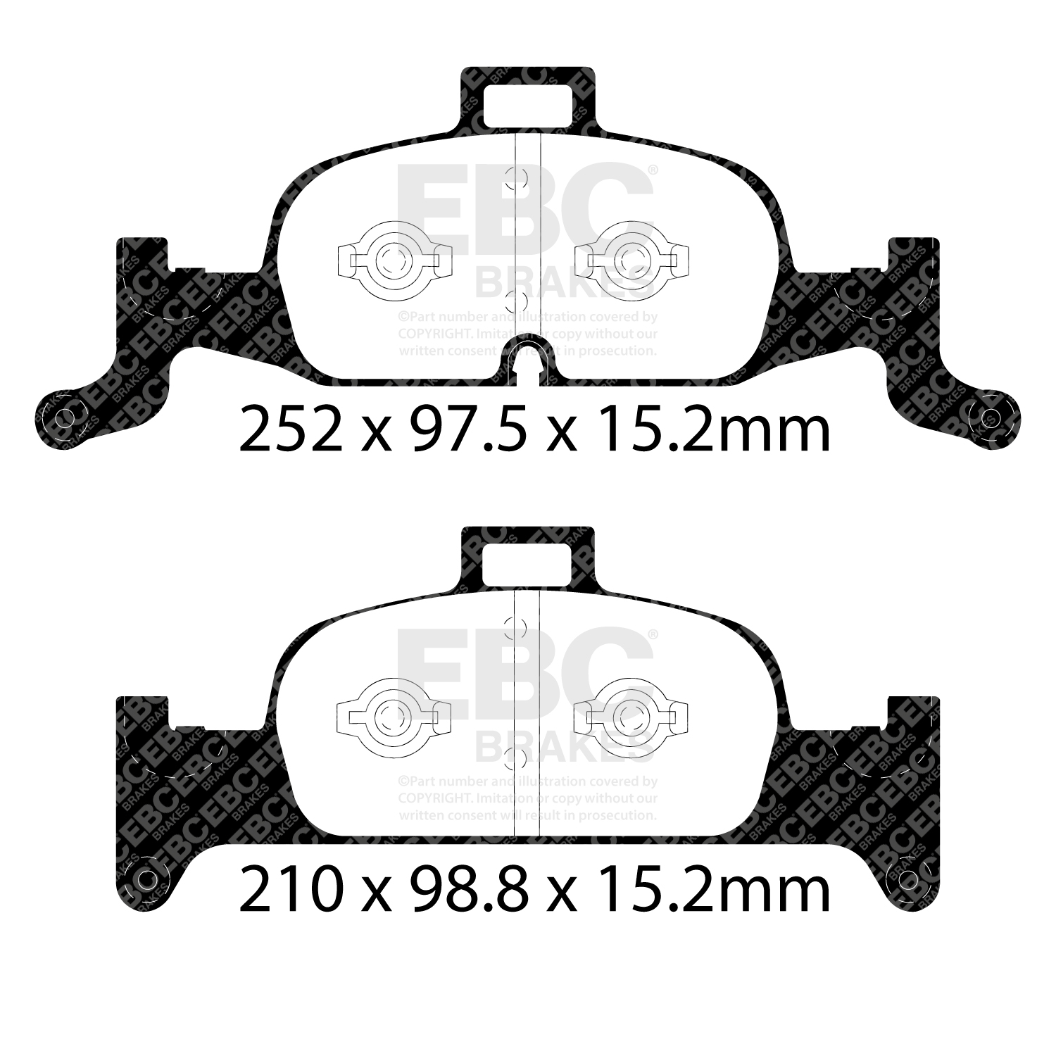 EBC Brakes Remblokset DPX2290