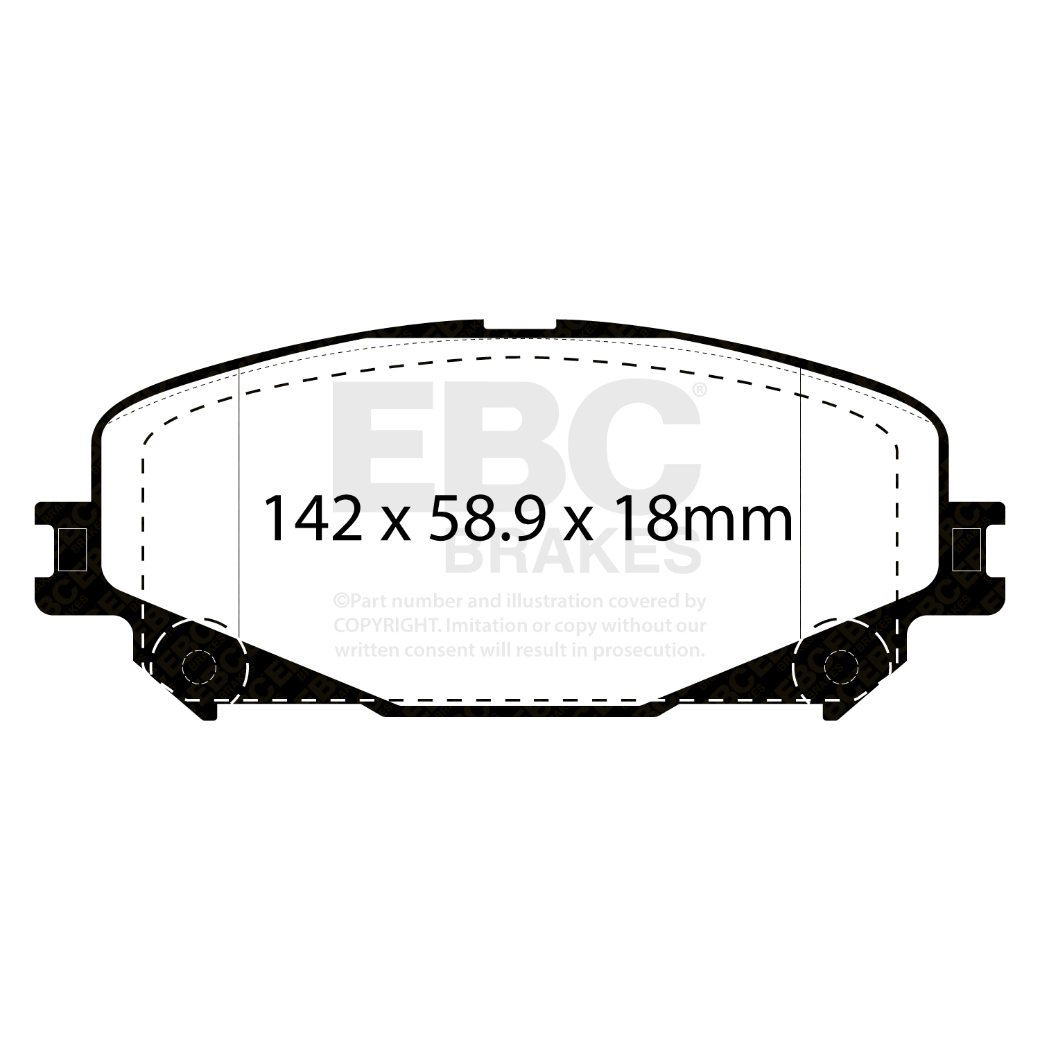 EBC Brakes Remblokset DPX2382