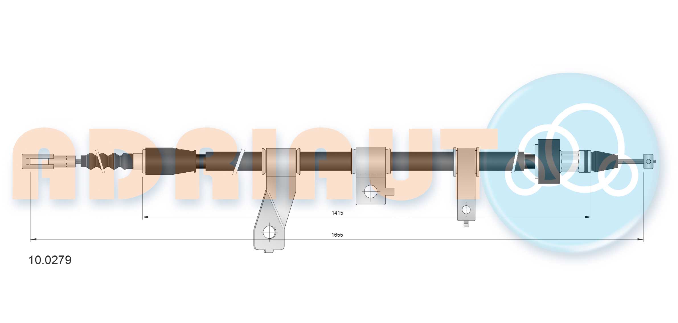 Adriauto Handremkabel 10.0279