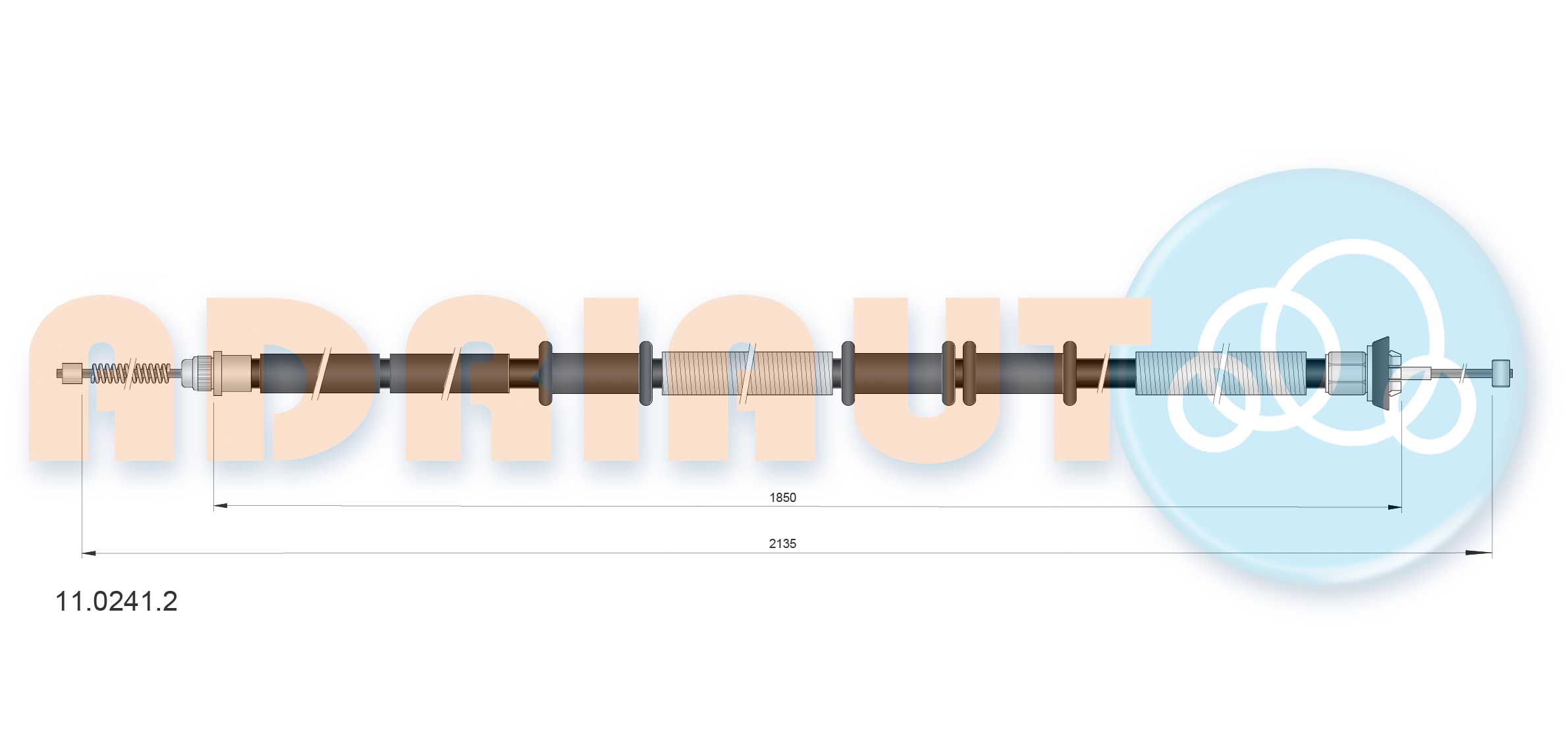 Adriauto Handremkabel 11.0241.2