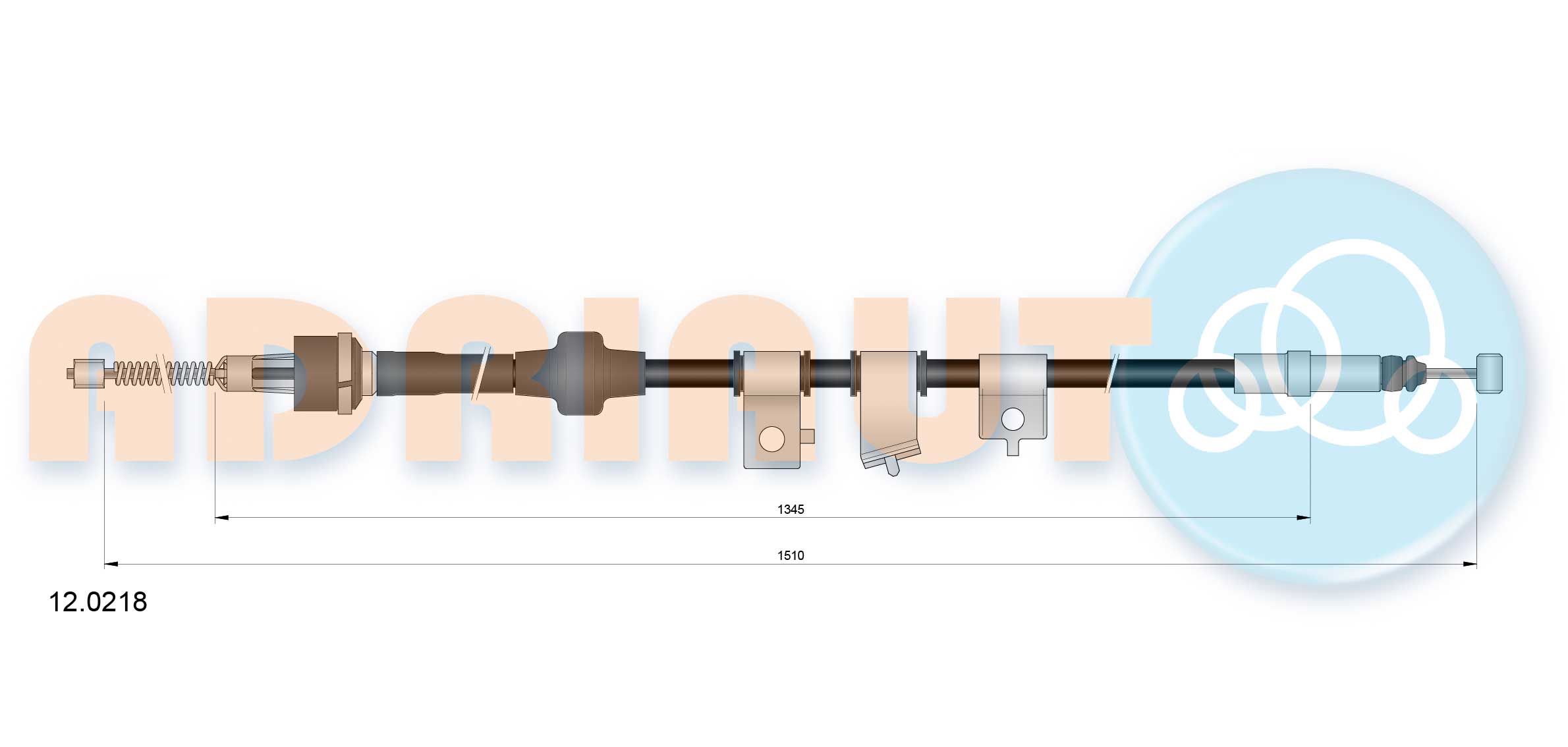 Adriauto Handremkabel 12.0218
