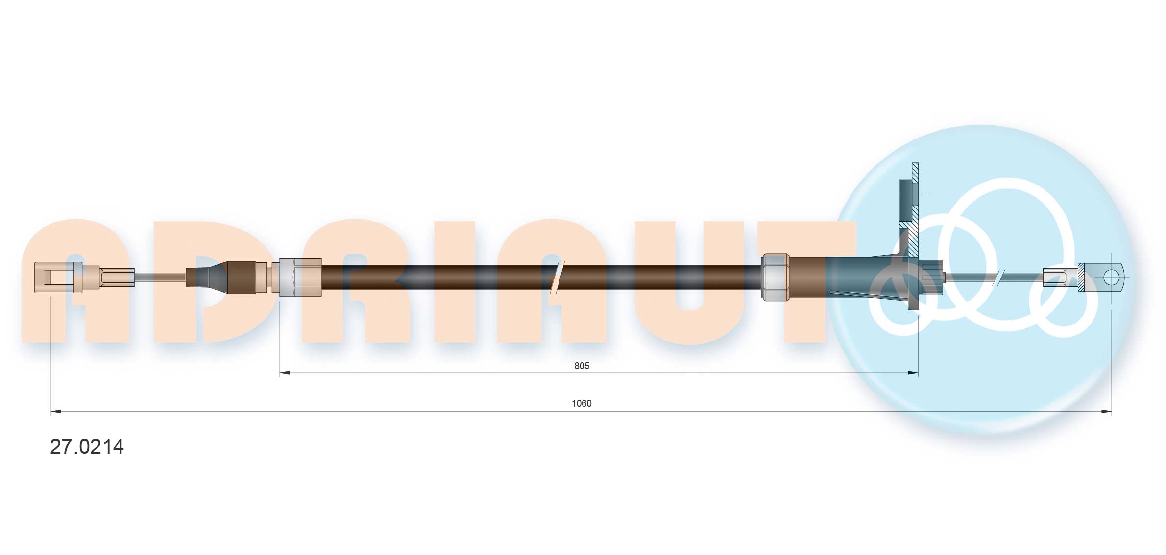 Adriauto Handremkabel 27.0214