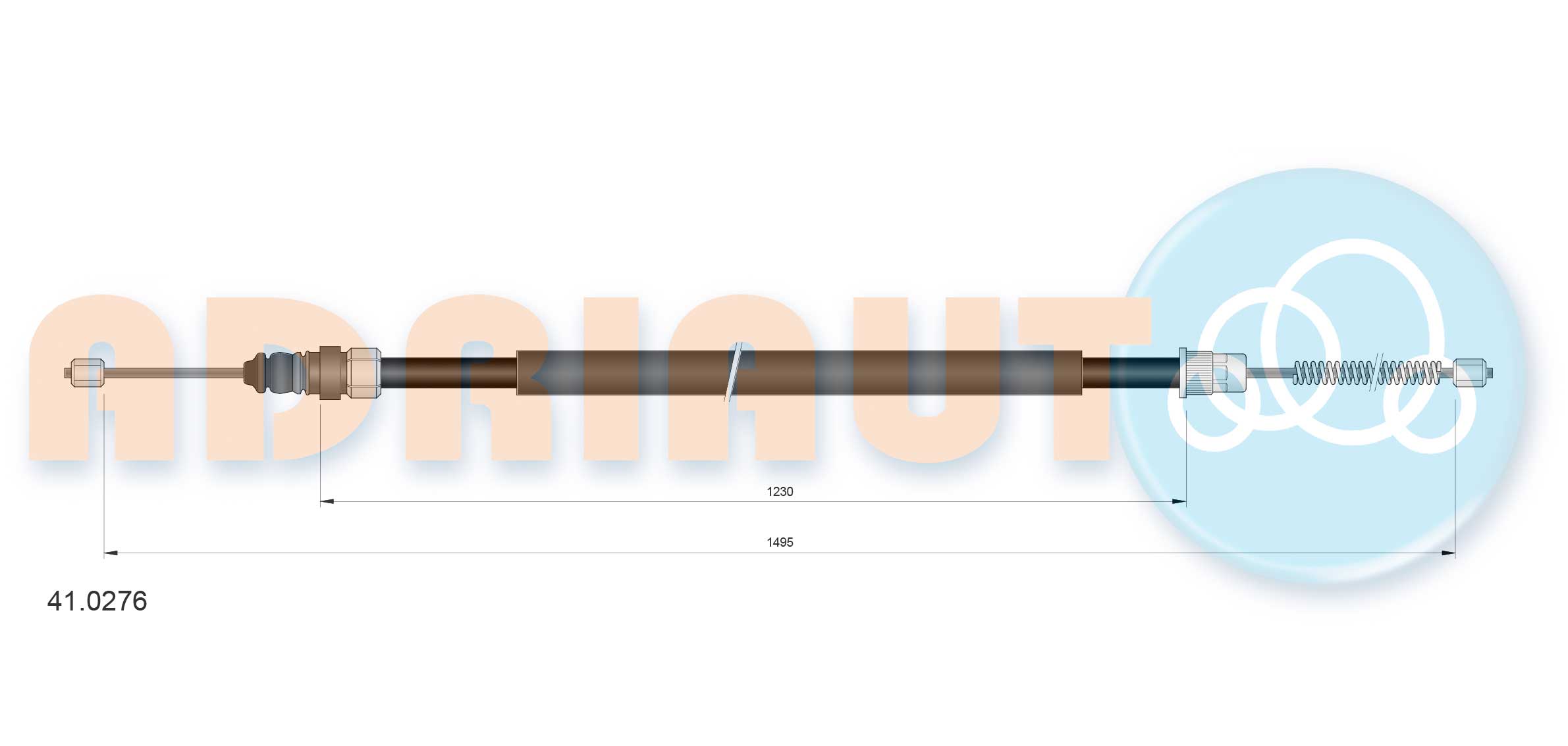 Adriauto Handremkabel 41.0276