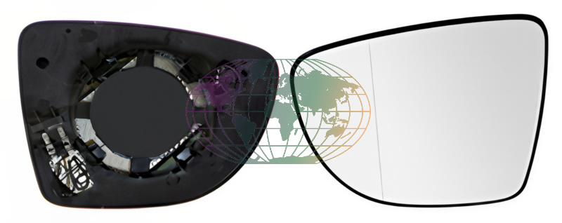 Bodermann Buitenspiegelglas 7204064