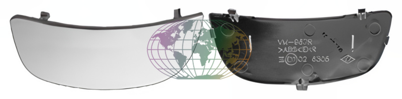 Bodermann Buitenspiegelglas 7206065