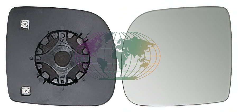 Bodermann Buitenspiegelglas 7227062