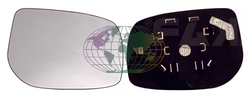 Bodermann Buitenspiegelglas 8807065