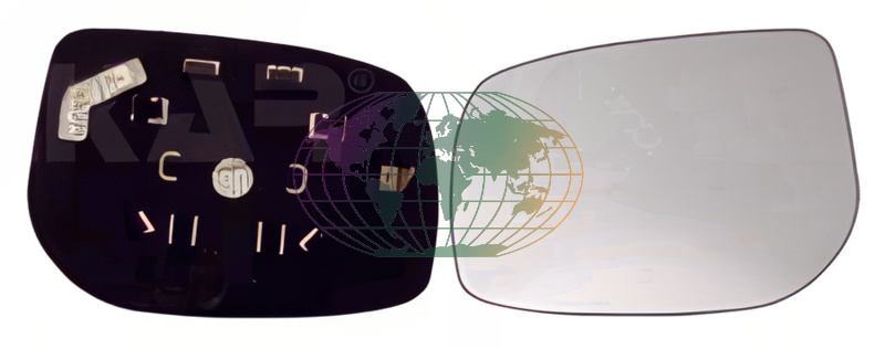 Bodermann Buitenspiegelglas 8807066