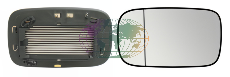 Bodermann Buitenspiegelglas 9616064