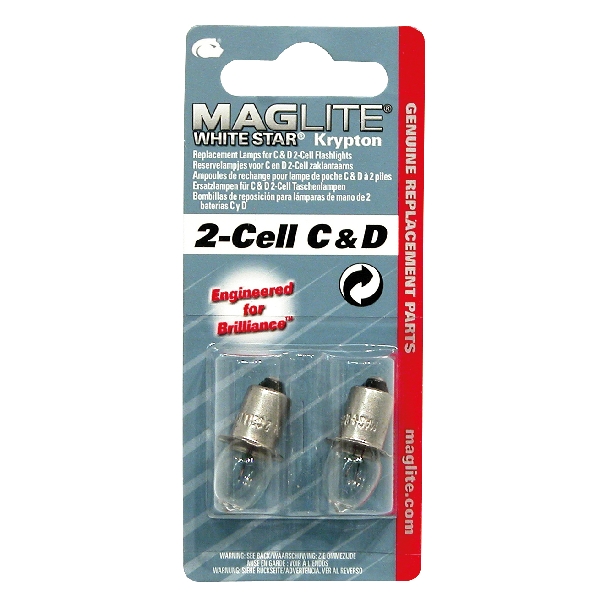 Maglite Maglite lampje tbv Maglite 2C/2D zwart 10226