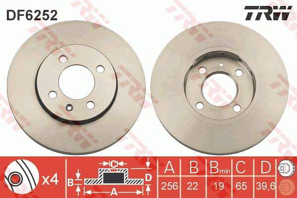 Requal Remschijf RDV348